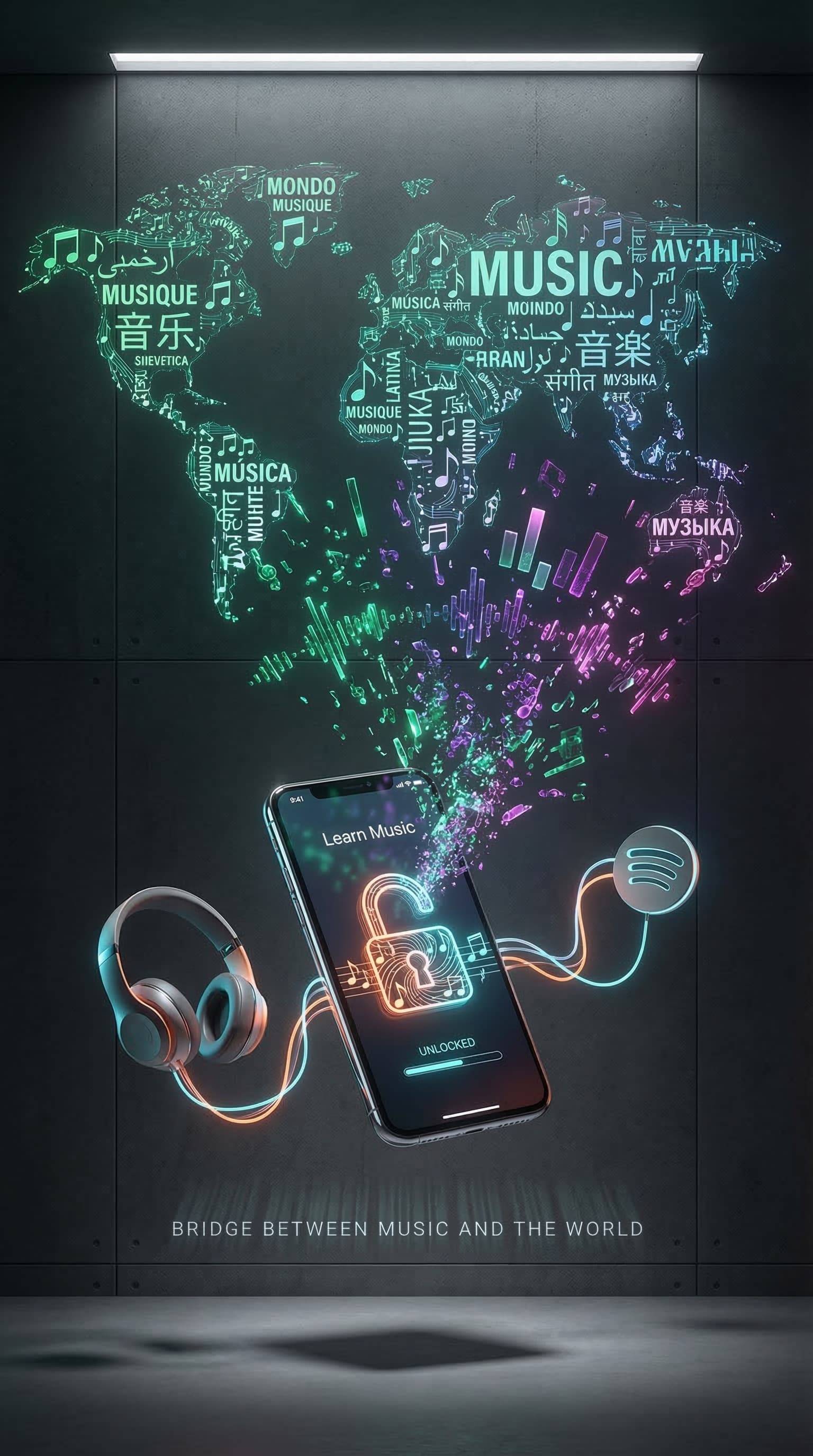 Desbloqueie a música completa